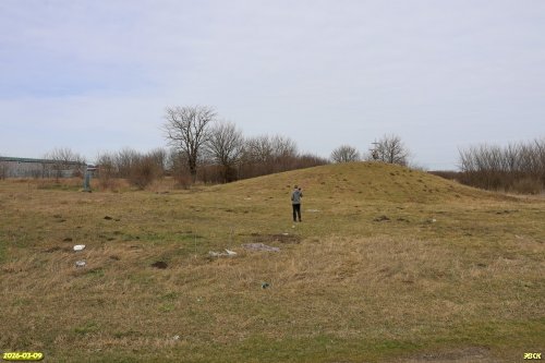 Курган на территории перспективной ООПТ Новотитаровский мемориальный парк