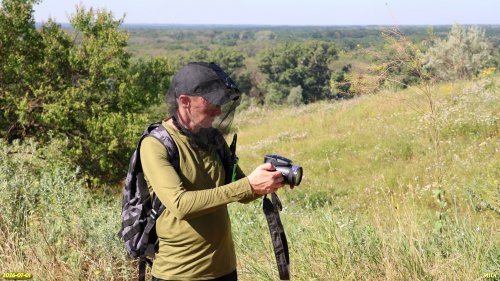 С.Симонов на обследовании перспективной ООПТ Казанский высокий берег