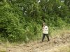 Координатор ЭВСК А.Рудомаха на обследовании перспективной ООПТ Бабёнкина роща