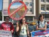 Пикет против строительства дороги