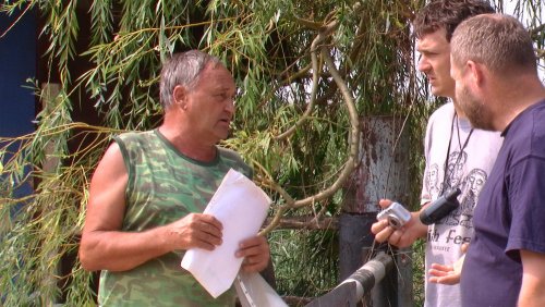 Участники инспекции и охраниик ООО "Славянские егеря"