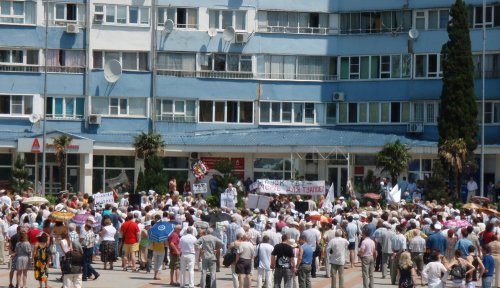 Экологический митинг в Туапсе