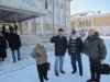 У входа в здание суда после заседания 26 января 2016 года