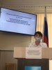 Представитель ООО "ЭКОПРАВ" презентует проект рекультивации "старой" свалки в Белореченском районе