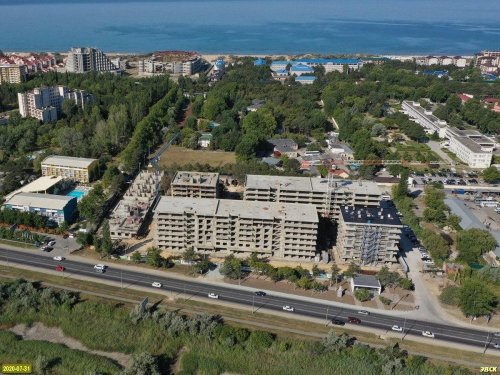 Строительство ЖК "Европа" (Анапа)